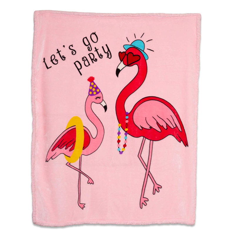 Couverture pour bébé avec nuage de couleur féminine
