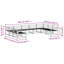 404cm Wide Patio Sectional Set
