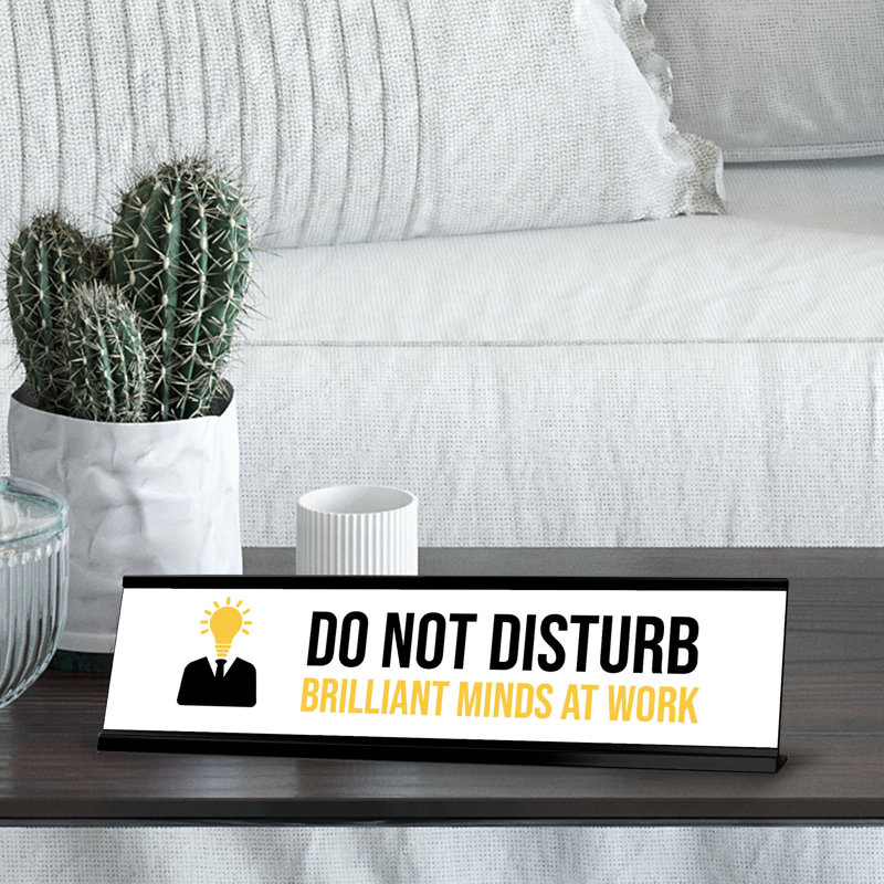 Desk Sign