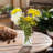 Faux Silk Daisy Arrangement in Vase
