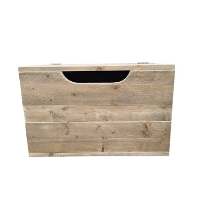 Rebrilliant Solid Wood Storage Bin