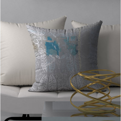 Refreshing Aroma Square Pillow Cover & Insert