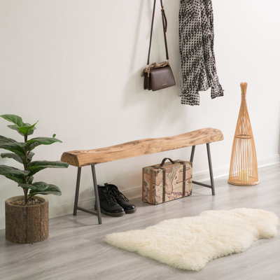 Banc en bois Bishr