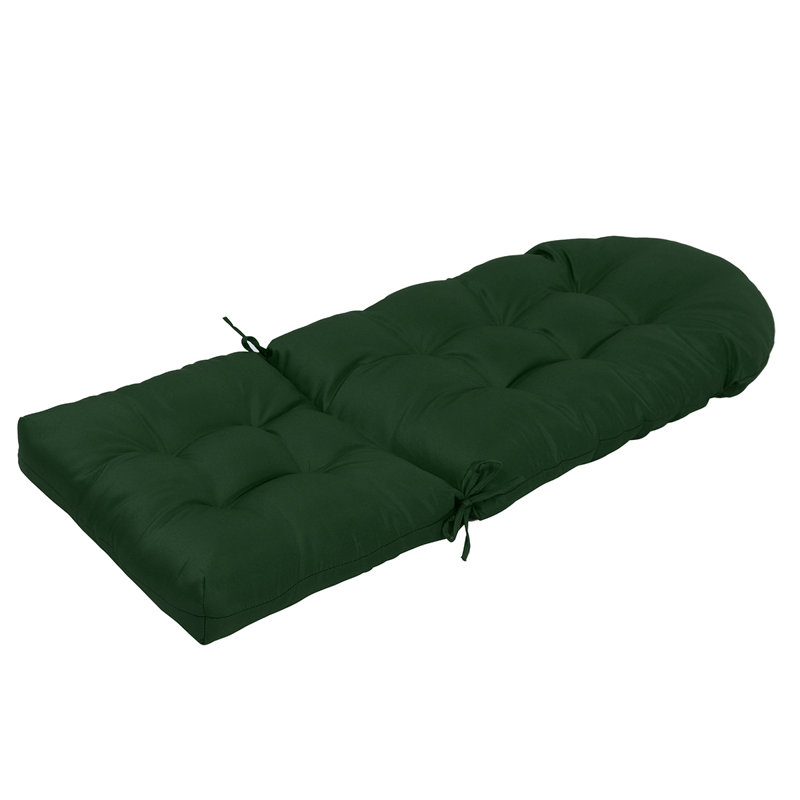 Coussin de siège / dossier d'extérieur à dossier haut, Vert