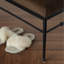 Le repose-banc est simple et luxueux