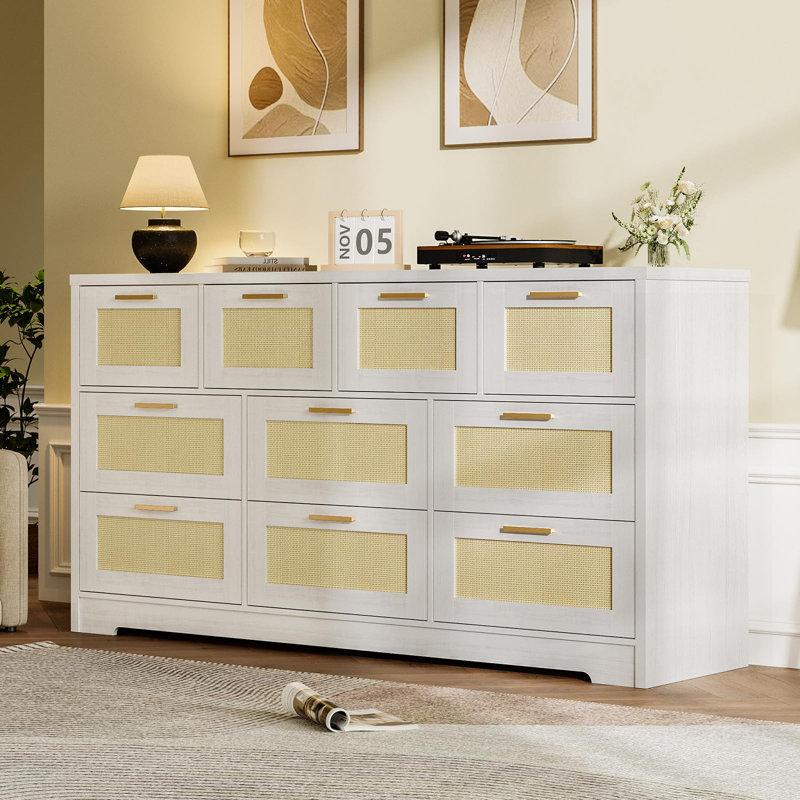 150cm W 10 - Drawer Chest of Drawers
