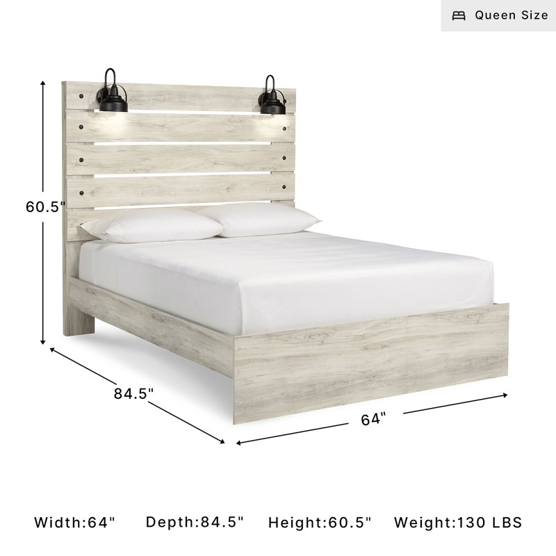 Kalayiah Slat Bed, Queen
