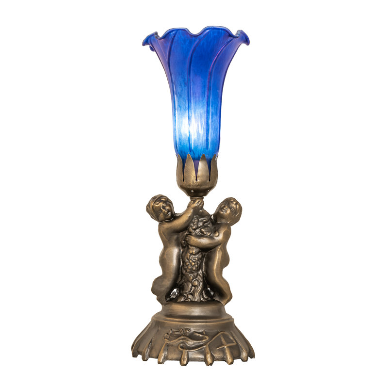 Table Lamp, Blue
