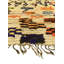 Vintage One-of-a-Kind Rectangle 4' X 5'4" Hand Knotted Area Rug