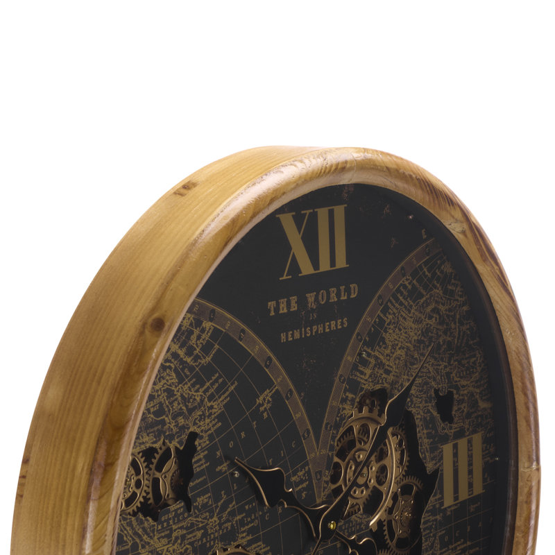 Horloge murale Clayton World Gear