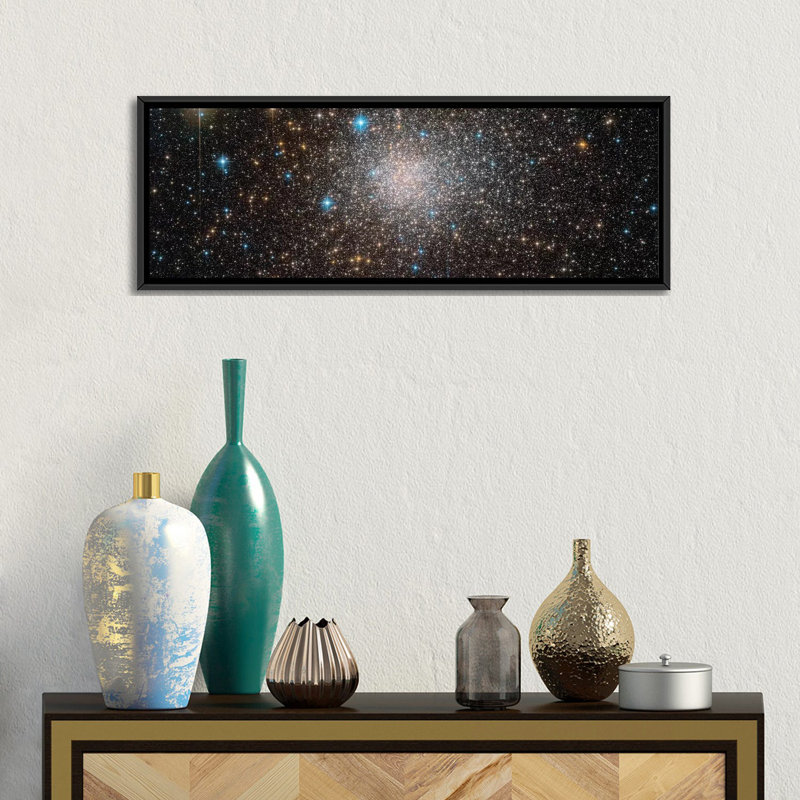 « terzan 5 », impression sur toile, H 12 po x l 36 po x P 1,5 po, Toile avec cadre noir