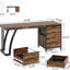 Extensive Office Computer Desk And Elegant Writing Table | Gift Idea