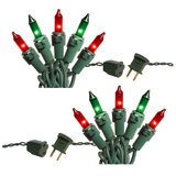 Electric Mini String Lights with 100 Bulbs