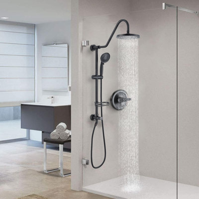 Robinet de douche complet avec valve brute