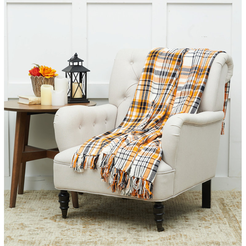Zelda Plaid Throw