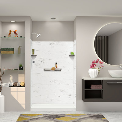 Drill / Screw Stainless Steel Shower Shelf