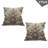 Fabric Reversible Throw Pillow-99021325-99021326