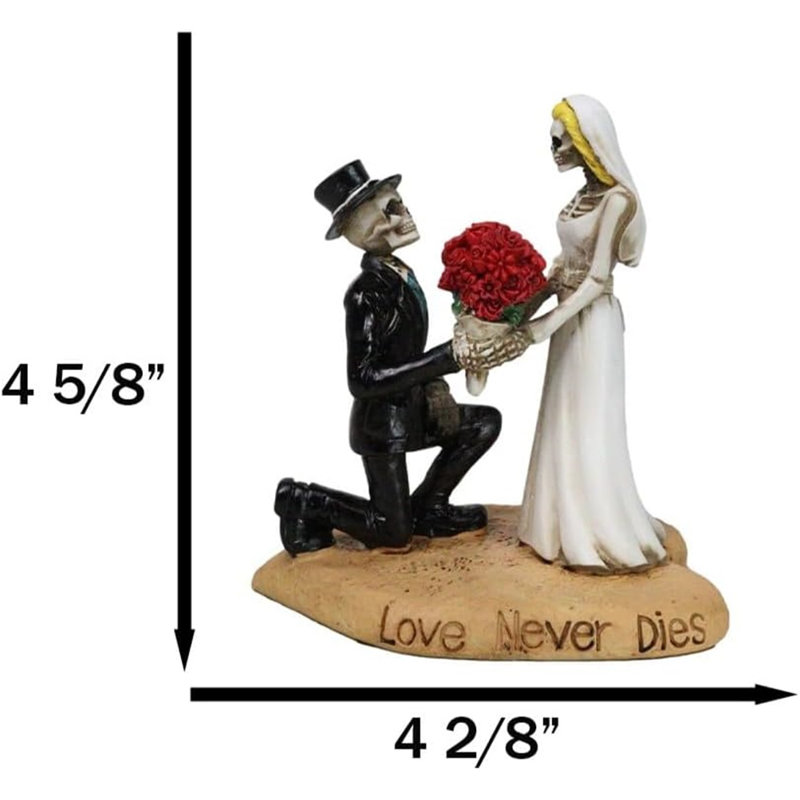 Figurine de gâteau «Love Never Dies»