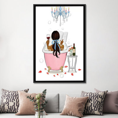 Temps pour moi - cheveux noirs par Rongrong DeVoe - reproduction d'art