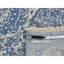 Tapis bleu nouvel âge en soie 5 pi 1 po x 7 pi Tilghmanton