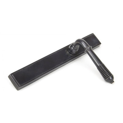 Reeded Slimline Lever Latch Set