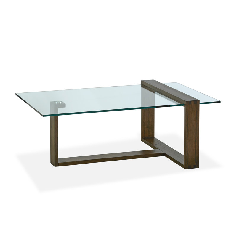 Khan Glass Top Coffee Table