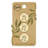 Dritz Recycled Cotton Koala Button, 18mm, Yellow, 9 Buttons