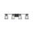 4-Light Open Cage Bath Vanity Fixture
