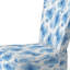 Chaise rembourrée moderne - bleu nuage-2049213894