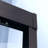56-60"W X 75"H Double Sliding Shower Door, Aluminium Alloy Frame In Matte Black, 1/4" (6Mm) Thick SGCC Tempered Clear Glass.