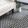 Dainty Diamond Navy/Ivory Handwoven Cotton Rug