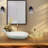 6Pc Angelic Onyx Bath Accessory Set