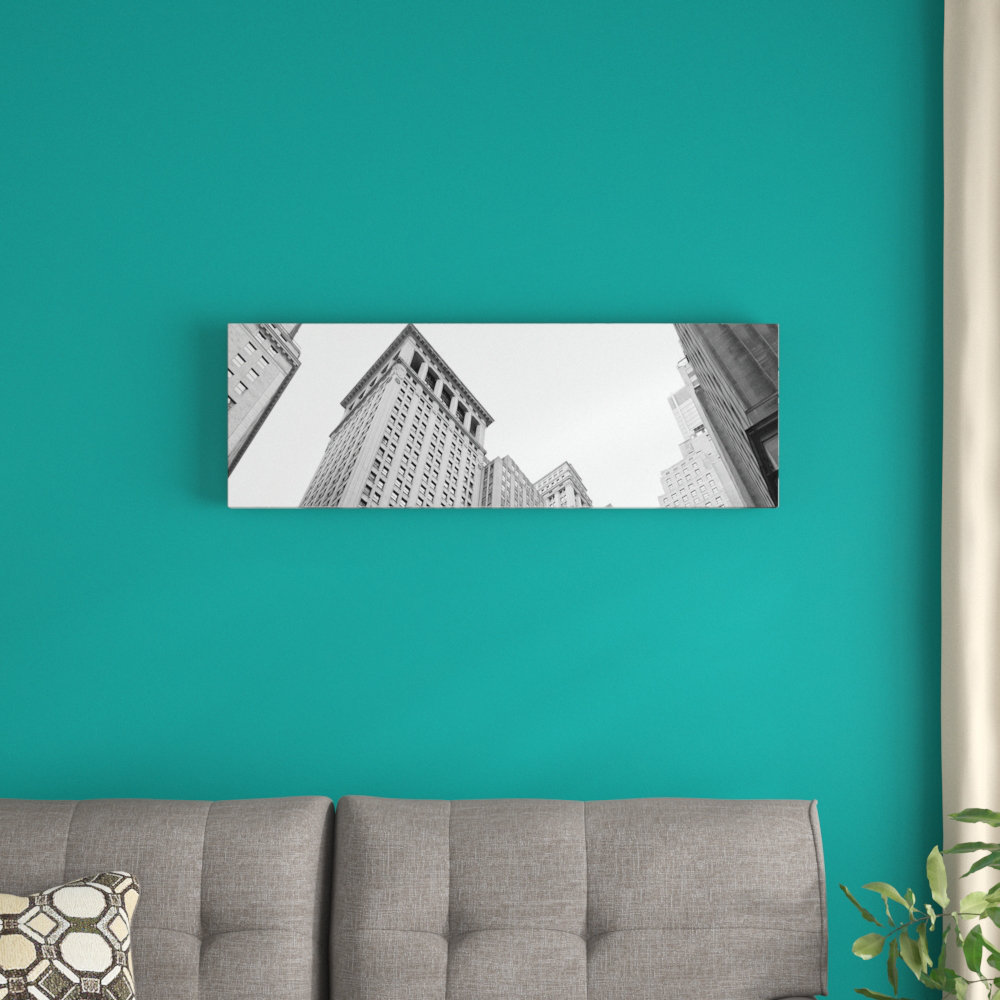 " Skyscrapers In A City, Wall Street, Lower Manhattan, Manhattan, New York City, New York State, USA " by Panoramic Images East Urban Home