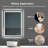 Led Classy Vanity Mirror With Focused Backplane,High Lumen,Dimmable Touch,Wall Switch Control