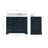 43'' Single Bathroom Vanity with Carrara Marble Top-93359395