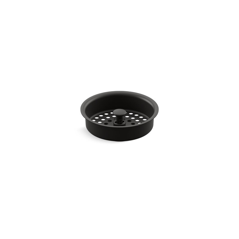 Duostrainer Basket Strainer, Matte Black