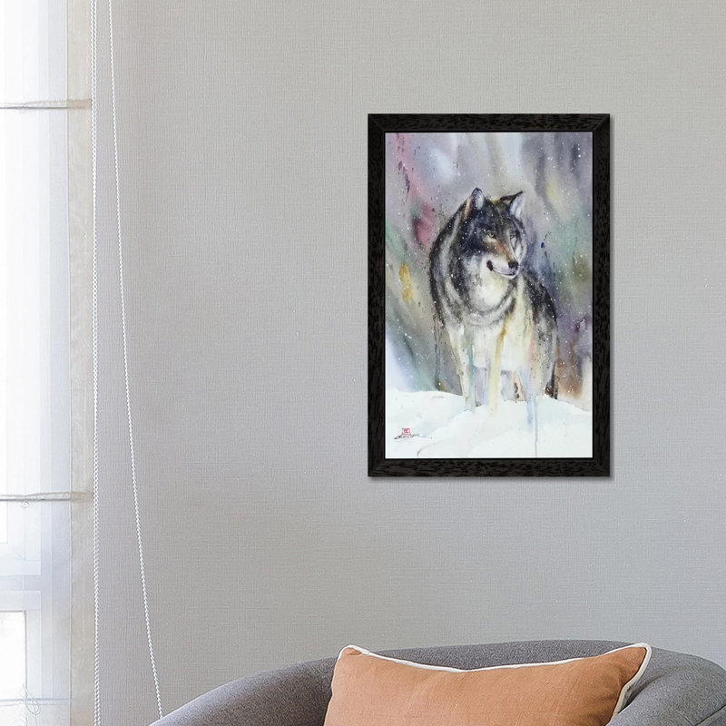 Alpha by Dean Crouser - Giclee Art Print on Canvas, 66.04 cm H x 45.72 cm W, Black Framed