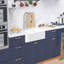 Belfry Kitchen Flournoy 455mm W Double Bowl Ceramic Undermount Kitchen Sink 0