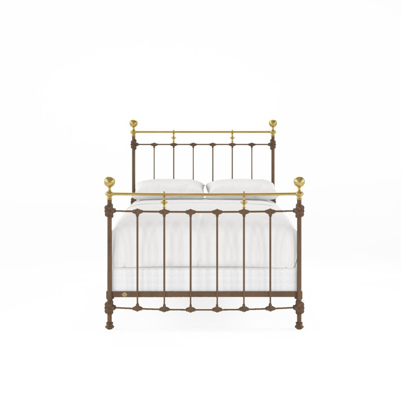 Excelsior Iron & Brass Bed, Full / Double