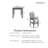 5-Piece Counter Height Dining Set