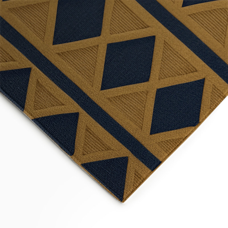 Tapis gris intérieur et extérieur Trellis, Rectangle 5 pi x 7 pi