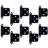 2.75" H x 2.75" W Offset 10 Door Hinges-1904372523