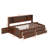 Full Size Wooden Captain Bed With Built-In Storage Shelves, 4 Drawers And 2 Cabinets