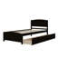 Lit plateforme simple avec deux tiroirs-2001867128