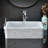 AA Warehousing 12.8'' White Stone Rectangular Bathroom Sink