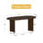 Oval Dining Table with Double Pedestal Solid Wood Kitchen Table-1457074173-1457074174