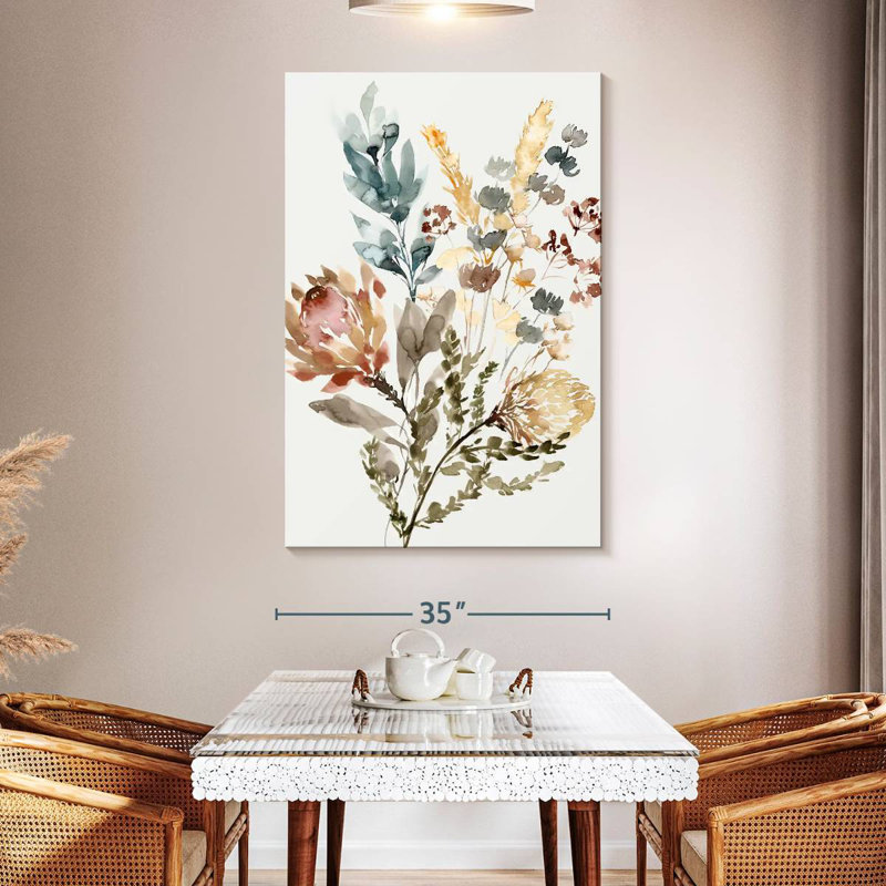 Bouquet de fleurs sauvages Harnek, H 51 po x l 34 po