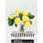 Yellow Real Touch Roses Arrangement