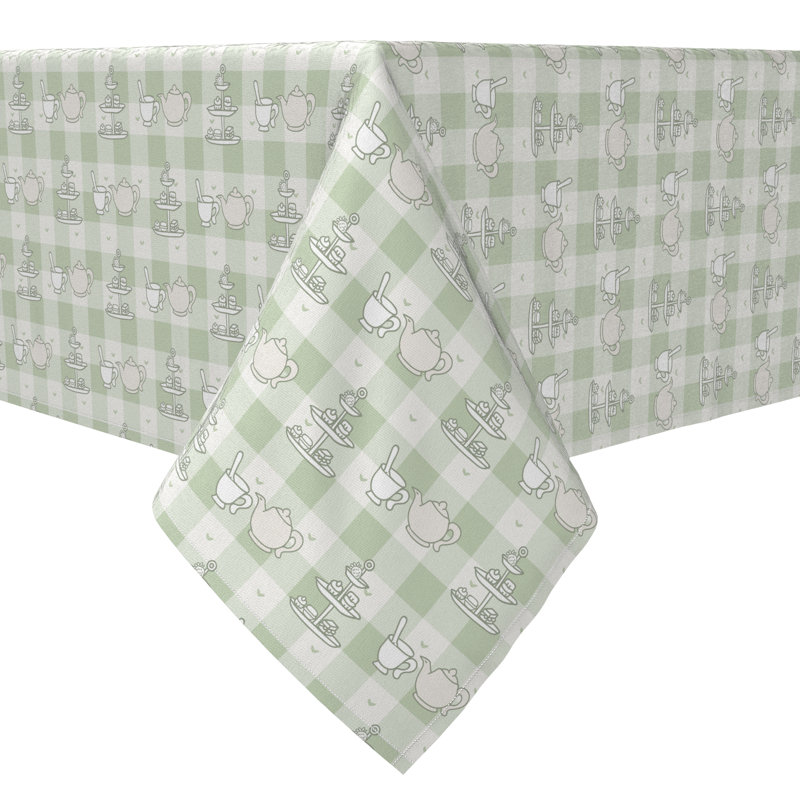 Rectangular Cotton Twill Tablecloth