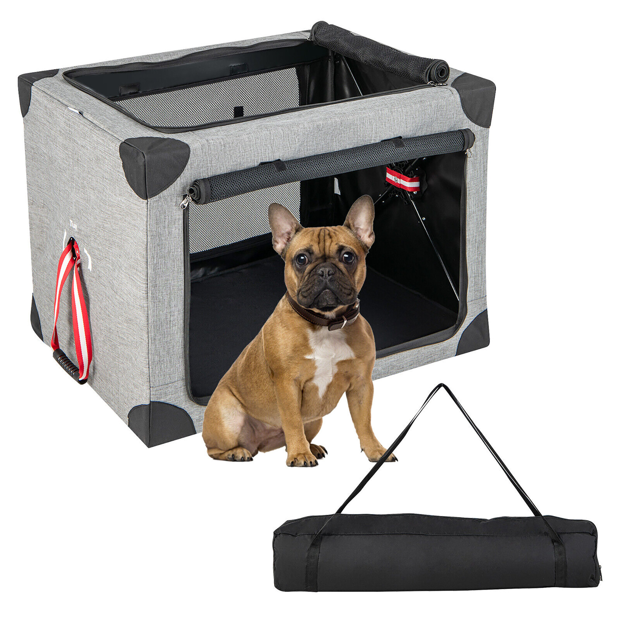 Collapsible Pet Crate, XXXL/XXL, Portable Soft Dog Crate, Oxford